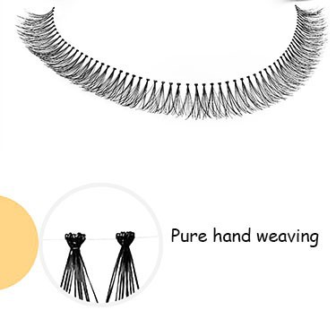 individual knot eyelashes