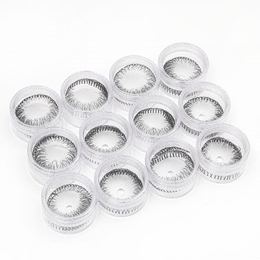 knotted flare lashes