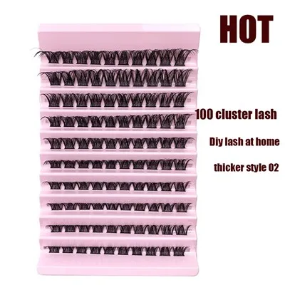 Clystyrau eyelash unigol