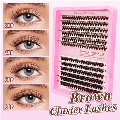 Estyniadau Brown Lash